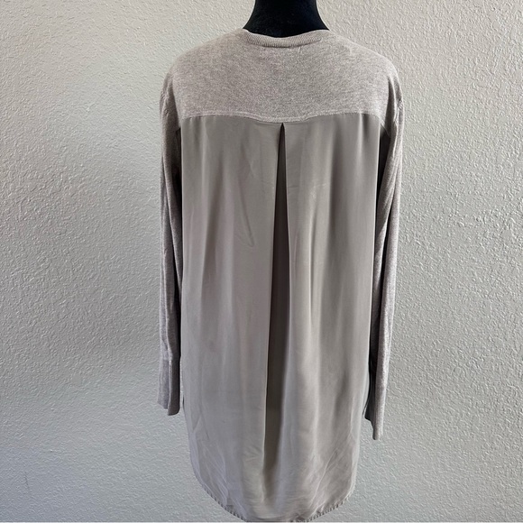 Banana Republic Pima Cotton Cashmere V-Neck Sweater Top Small - Picture 2 of 8